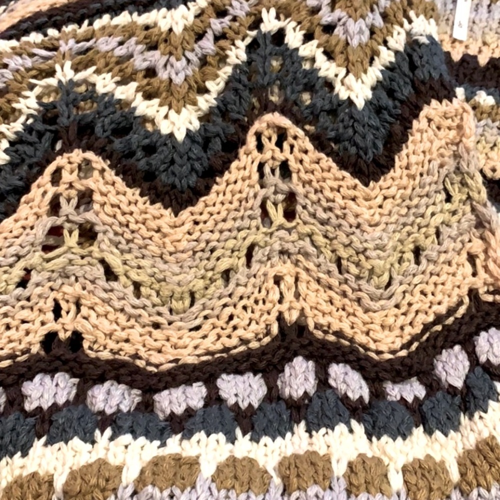 Free People Feeling Nostalgic Crochet Cardigan View 6